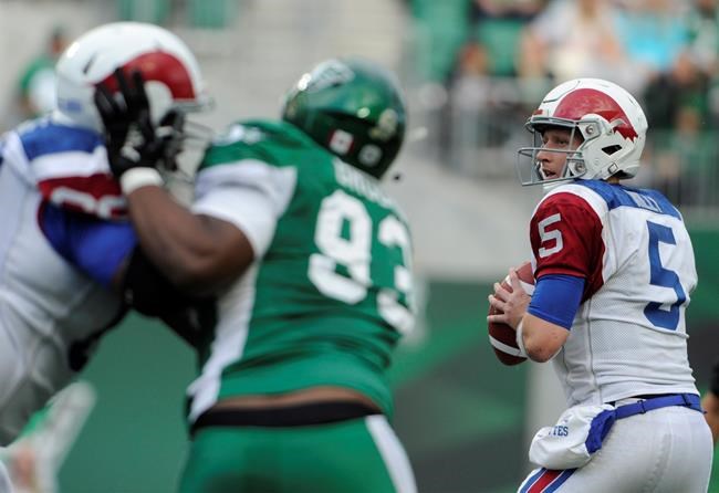 Alouettes beat Roughriders 23-17 to snap 13-game losing streak | iNFOnews.ca