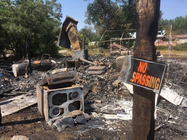 Fire engulfs house where 3 killed on Crow Indian reservation | iNFOnews.ca