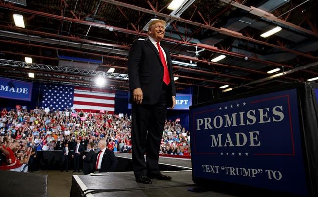 The Latest: Trump claims Dems' new platform is 'Abolish ICE' | iNFOnews.ca