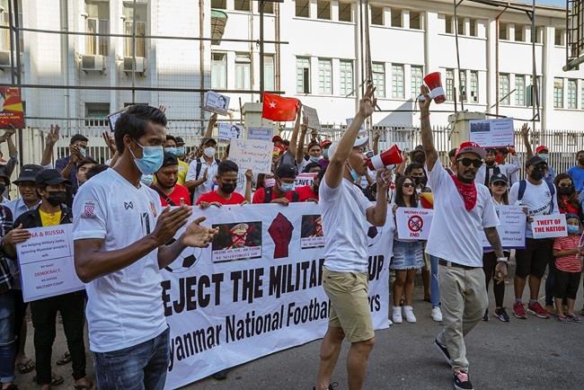 Myanmar's Premier League fans join team opposing army's coup | iNFOnews.ca