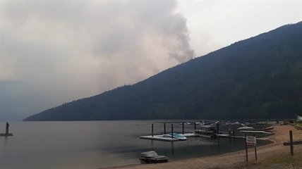 Evacuated Shuswap residents set to tour area razed by wildfire | iNFOnews.ca