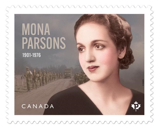 Stamp of Mona Parsons, jailed by Nazis for aiding aircrews, unveiled in Nova Scotia | iNFOnews.ca Stamp of Mona Parsons, jailed by Nazis for aiding aircrews, unveiled in Nova Scotia | iNFOnews.ca