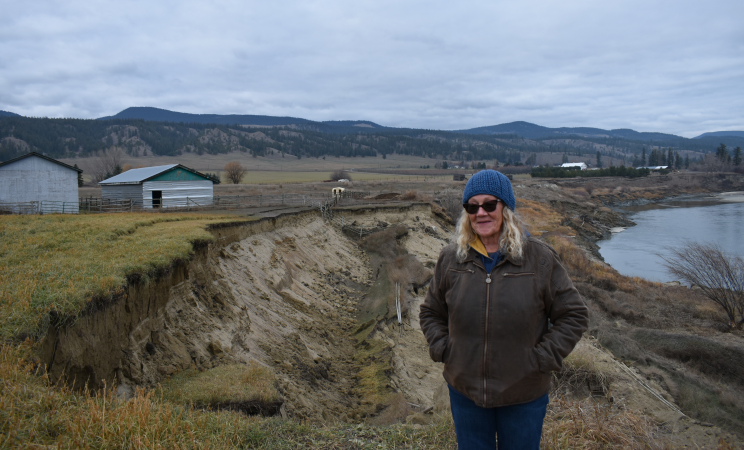 150-year-old graves at risk as North Thompson River swallows pasture | iNFOnews.ca