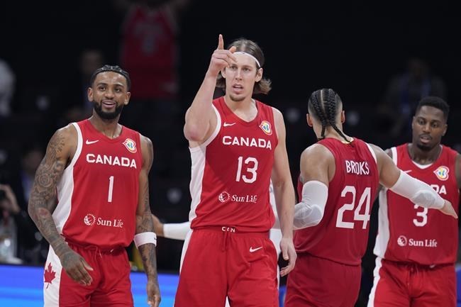 Canadian men's basketball squad wins CP team of the year after historic 2023 | iNFOnews.ca Canadian men's basketball squad wins CP team of the year after historic 2023 | iNFOnews.ca