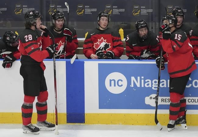 Czechia scores late to eliminate Canada from world juniors | iNFOnews.ca Czechia scores late to eliminate Canada from world juniors | iNFOnews.ca
