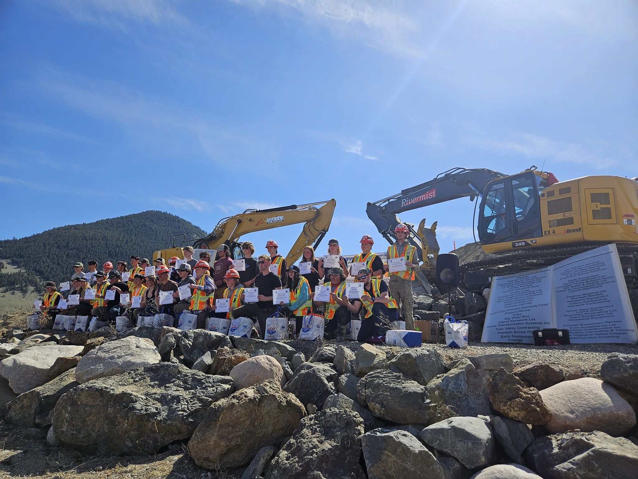 iN PHOTOS: Hands-on experience operating forestry, construction machines in Kamloops | iNFOnews.ca