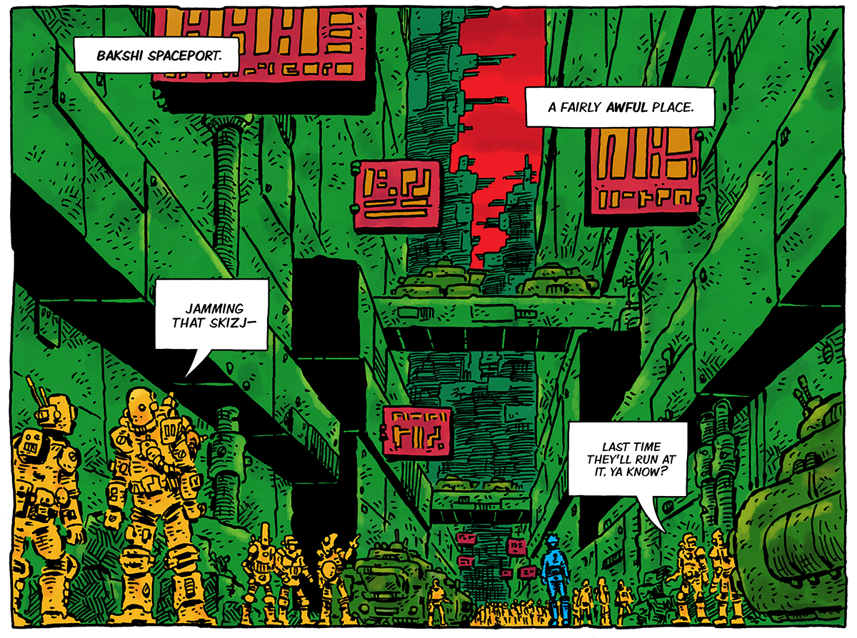 Kamloops author releases 2nd action-packed science fiction comic book | iNFOnews.ca