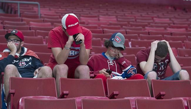 Habs fans feel mixture of pride and dejection as team knocked out of playoffs | iNFOnews.ca Habs fans feel mixture of pride and dejection as team knocked out of playoffs | iNFOnews.ca