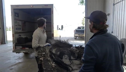 SpaceX staff collect cosmic junk found on farmer's field in Saskatchewan | iNFOnews.ca