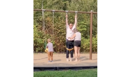 TRENDING NOW: That time dad got stuck in the kiddy swing | iNFOnews.ca TRENDING NOW: That time dad got stuck in the kiddy swing | iNFOnews.ca
