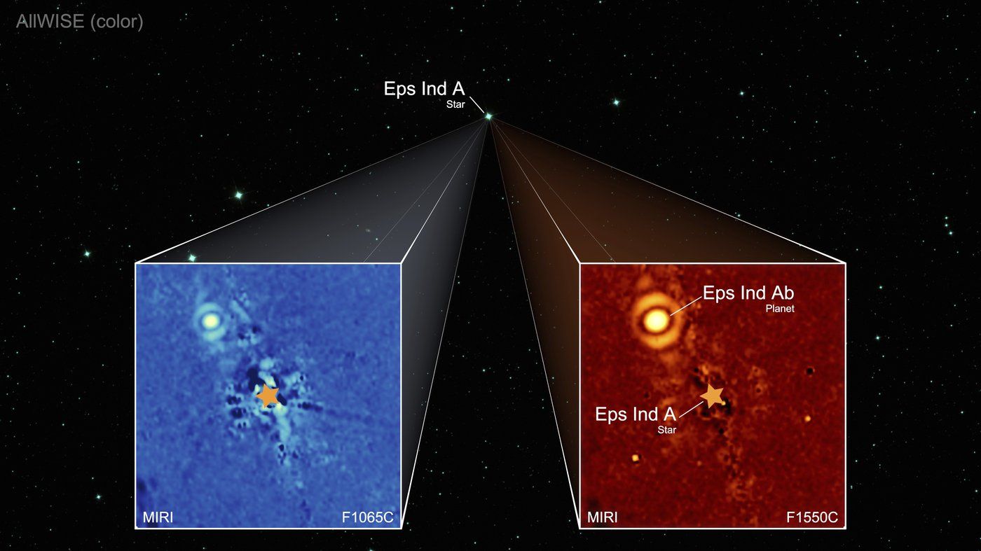 NASA telescope spots a super Jupiter that takes more than a century to go around its star | iNFOnews.ca