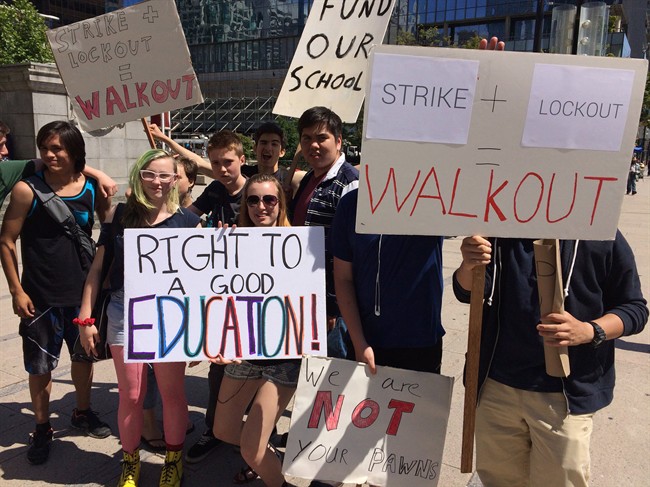 As pay cut approved for B.C. teachers, union moves to escalate strike action | iNFOnews.ca