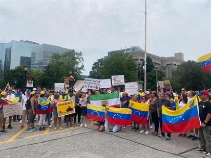 Protesters demand stronger Canadian response to 'rigged' Venezuelan election | iNFOnews.ca Protesters demand stronger Canadian response to 'rigged' Venezuelan election | iNFOnews.ca