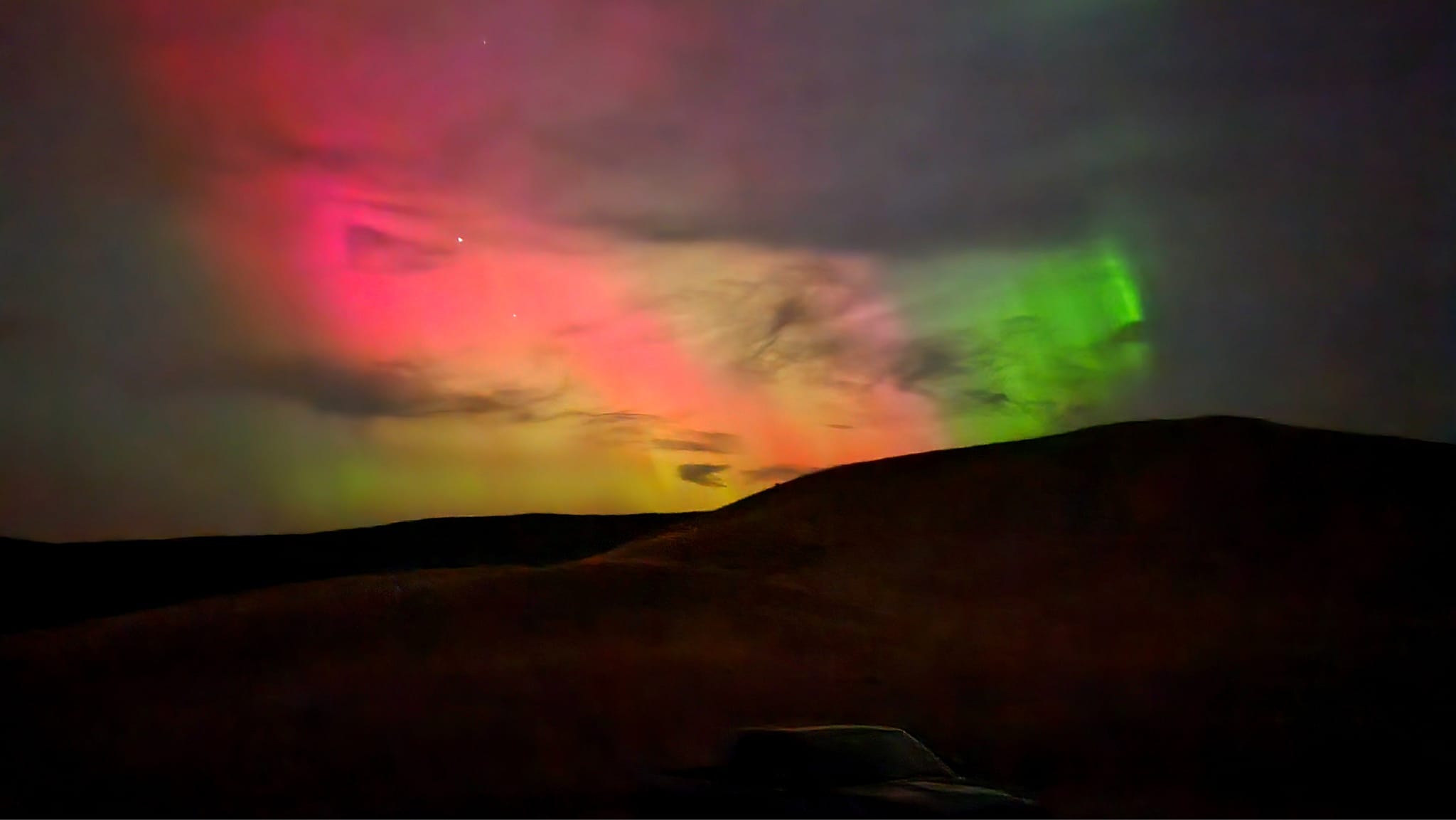 iN PHOTOS: Northern lights, streaking meteors dazzle night skies above Kamloops, Okanagan | iNFOnews.ca