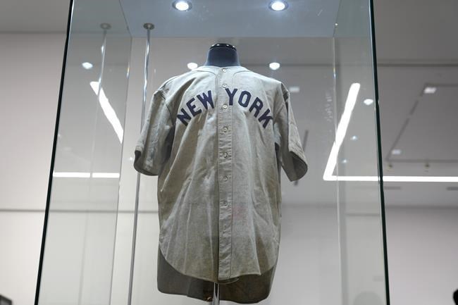 Babe Ruth's 'called shot' jersey sells at auction for over $24 million | iNFOnews.ca Babe Ruth's 'called shot' jersey sells at auction for over $24 million | iNFOnews.ca