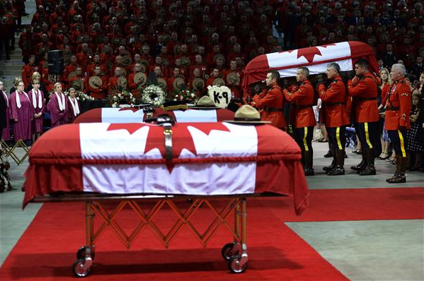 Funeral service for fallen Moncton RCMP officers held today | iNFOnews.ca