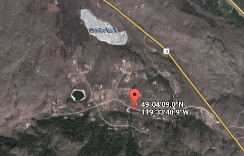 Wildfire burning near Spotted Lake | iNFOnews.ca Wildfire burning near Spotted Lake | iNFOnews.ca