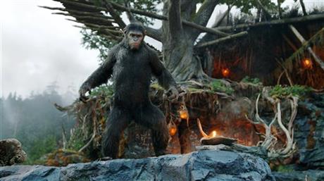 'Planet of the Apes' thumps chest with $73 million debut | iNFOnews.ca