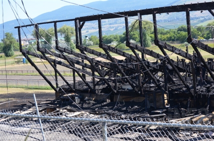 Kin Racetrack fire in Vernon intentionally set | iNFOnews.ca