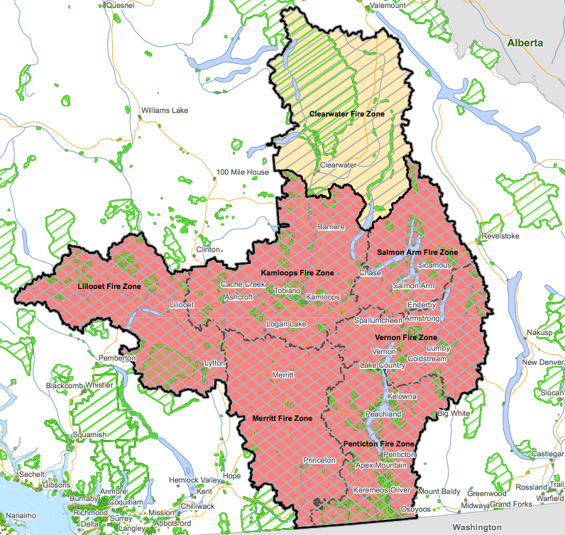 Campfire ban continues despite rain | iNFOnews.ca