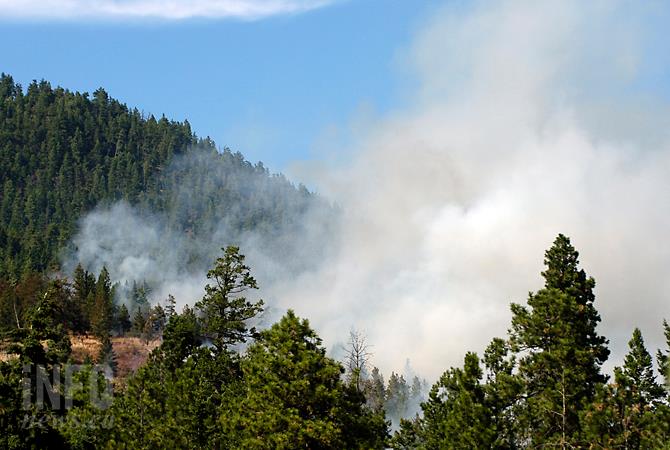UPDATE: Wildfire near Peachland grows to 40 hectares | iNFOnews.ca