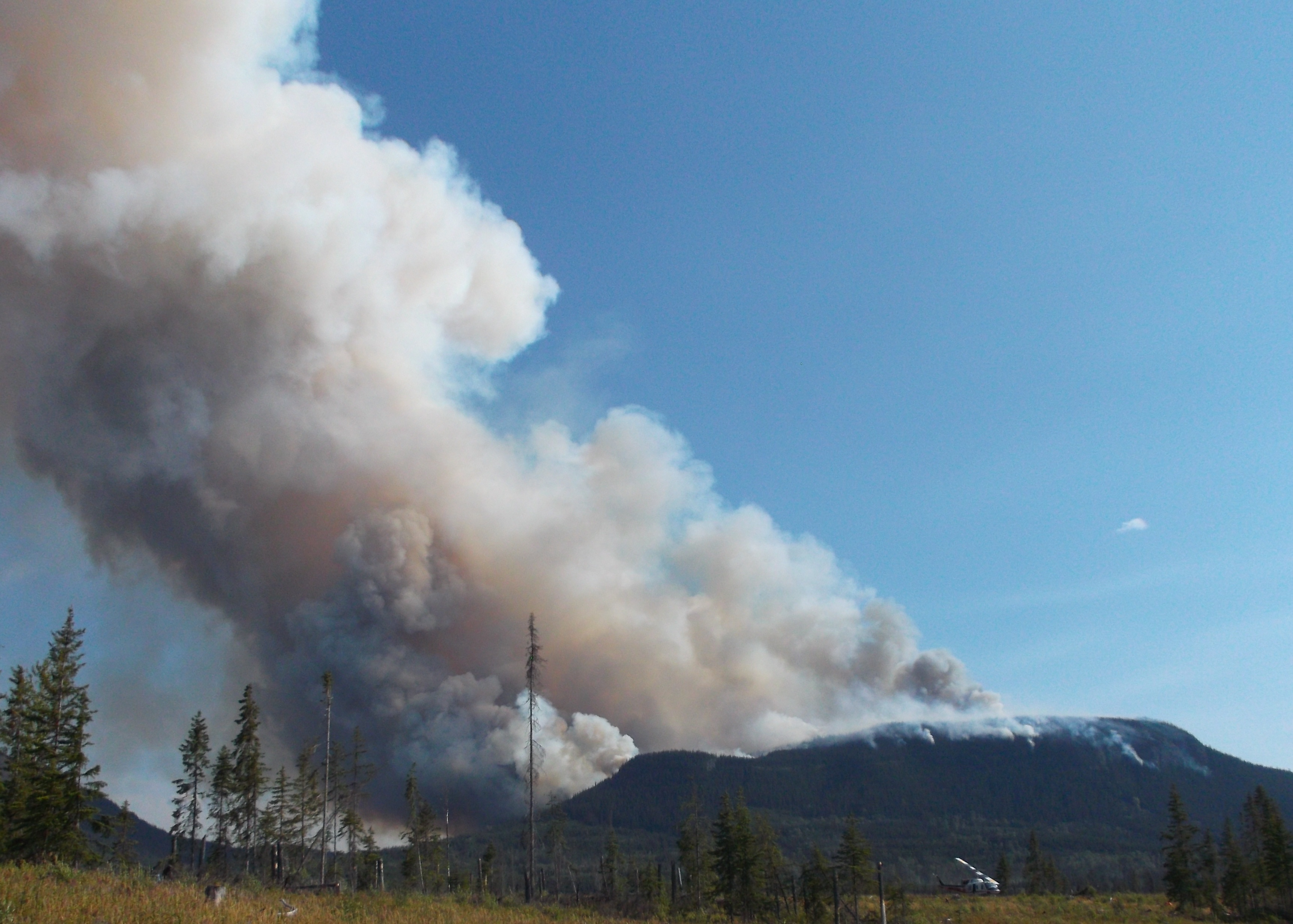 Northern B.C. forest fires blamed for smoky Kamloops skies | iNFOnews.ca