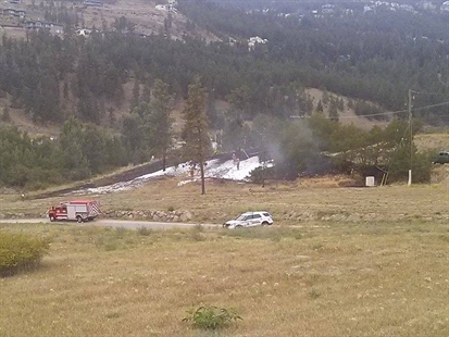 UPDATE: Grass fire in West Kelowna under control | iNFOnews.ca