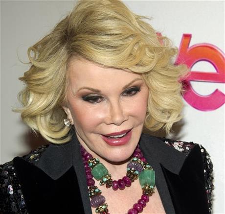 Joan Rivers rushed to hospital; condition unknown | iNFOnews.ca