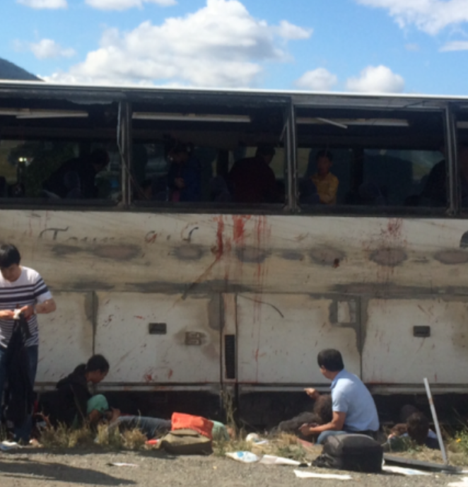 UPDATE: Coq reopened after tour bus crash, 43 injured | iNFOnews.ca UPDATE: Coq reopened after tour bus crash, 43 injured | iNFOnews.ca