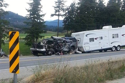 UPDATE: Two crashes snarl traffic on TransCanada near Salmon Arm | iNFOnews.ca
