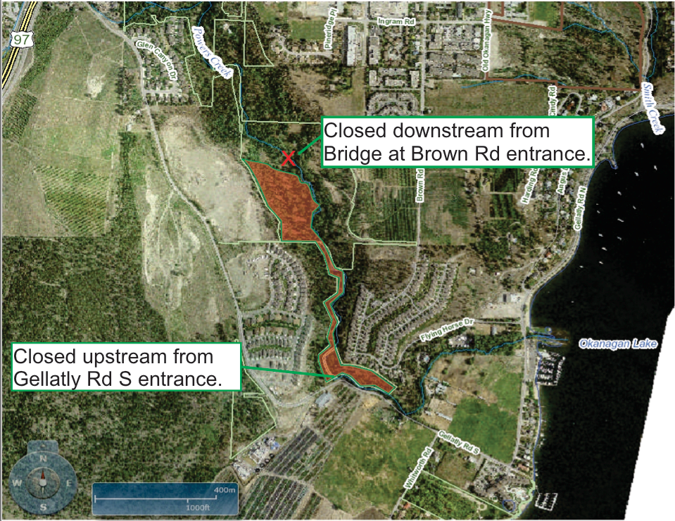 Lower Glen Canyon Regional Park closed for upgrading work | iNFOnews.ca