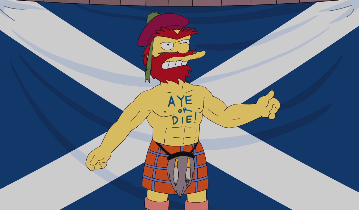 Willie the Groundskeeper on Scottish independence | iNFOnews.ca