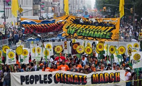 Thousands fill NYC streets for climate march | iNFOnews.ca