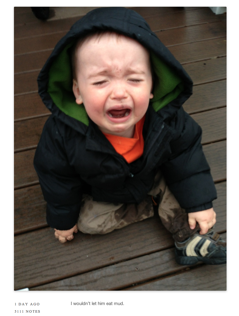Why cry little guy? Mom did what? | iNFOnews.ca