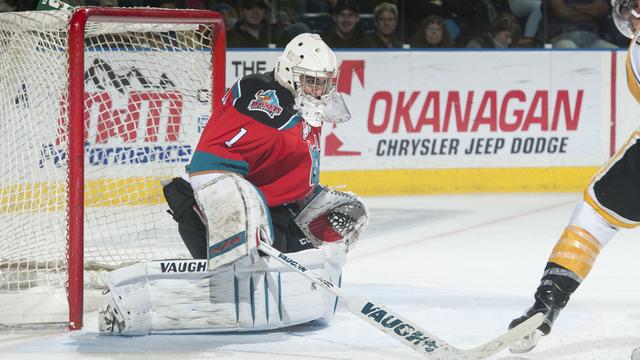 Rockets’ Jackson Whistle named Vaughn CHL Goaltender of the Week | iNFOnews.ca