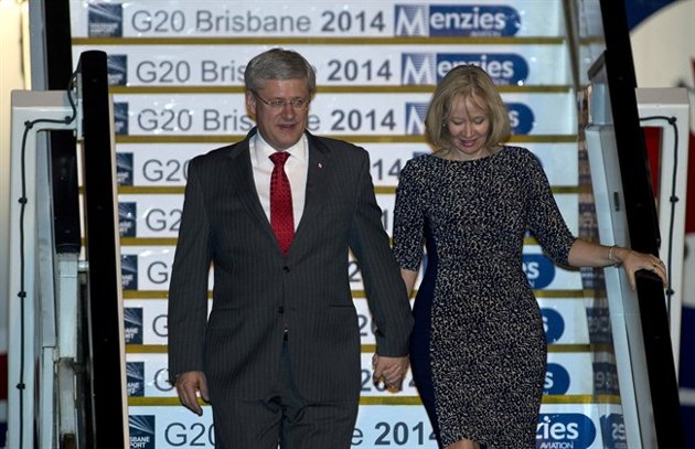 Harper in Australia for G20 summit as Russia flexes military muscles | iNFOnews.ca