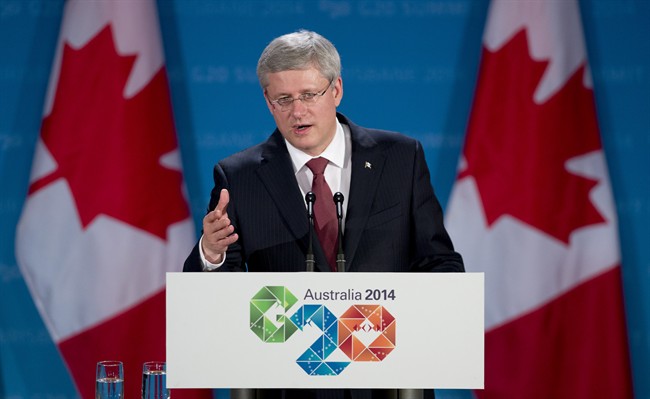 Harper homeward bound after headline grabbing G20 summit in Australia | iNFOnews.ca Harper homeward bound after headline grabbing G20 summit in Australia | iNFOnews.ca