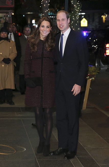 Prince William, Kate start on first visit to NYC | iNFOnews.ca