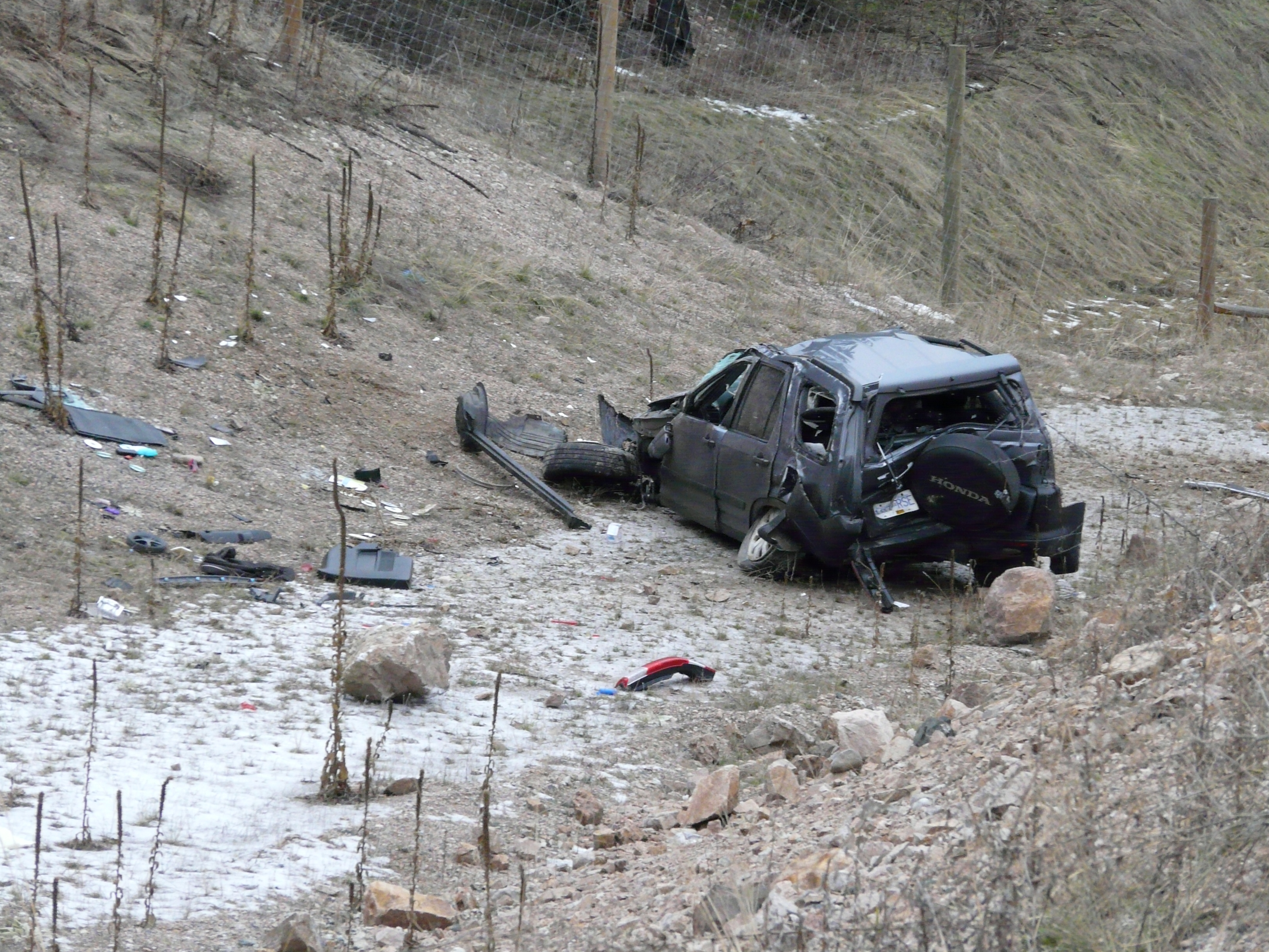 Crash on Highway 97 in Lake Country sends two to hospital | iNFOnews.ca