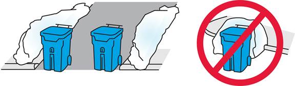 Curbside garbage and recycling collection likely delayed by heavy snow | iNFOnews.ca