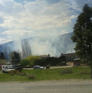 UPDATE: Controlled burn the cause of Winfield brushfire | iNFOnews.ca