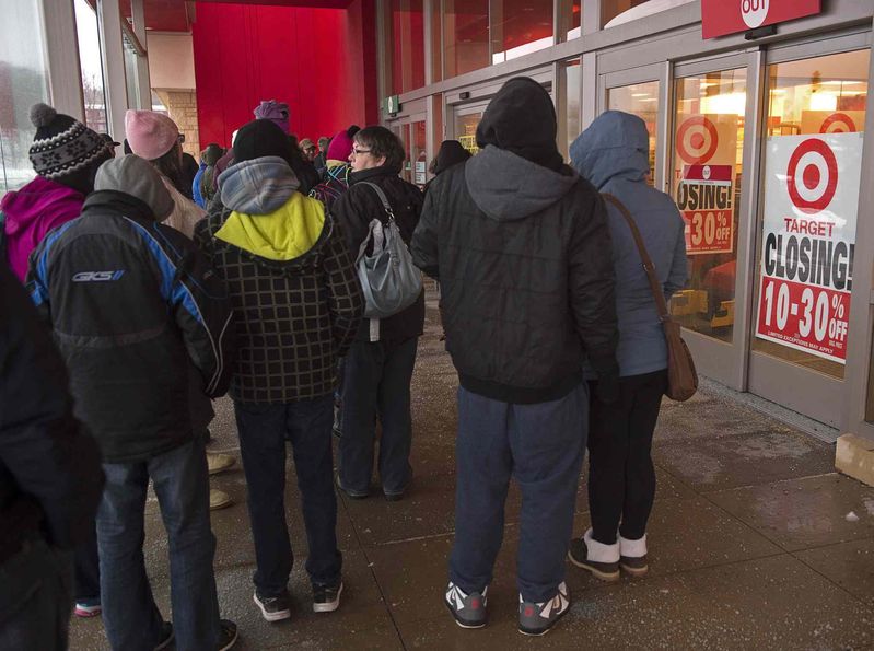'Bargain hunters find Target liquidation not all it's cracked up to be | iNFOnews.ca