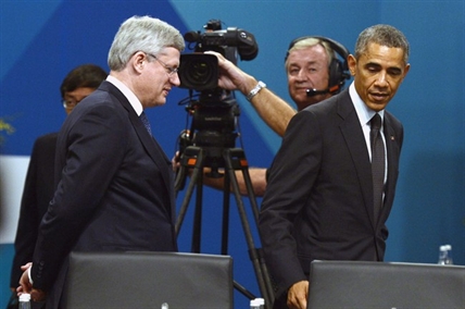 Talking terrorism: Harper and Obama sound like yin and yang | iNFOnews.ca