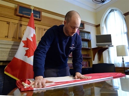 For Peace Tower flag master, 50th anniversary of Maple Leaf a moment to slow down | iNFOnews.ca For Peace Tower flag master, 50th anniversary of Maple Leaf a moment to slow down | iNFOnews.ca