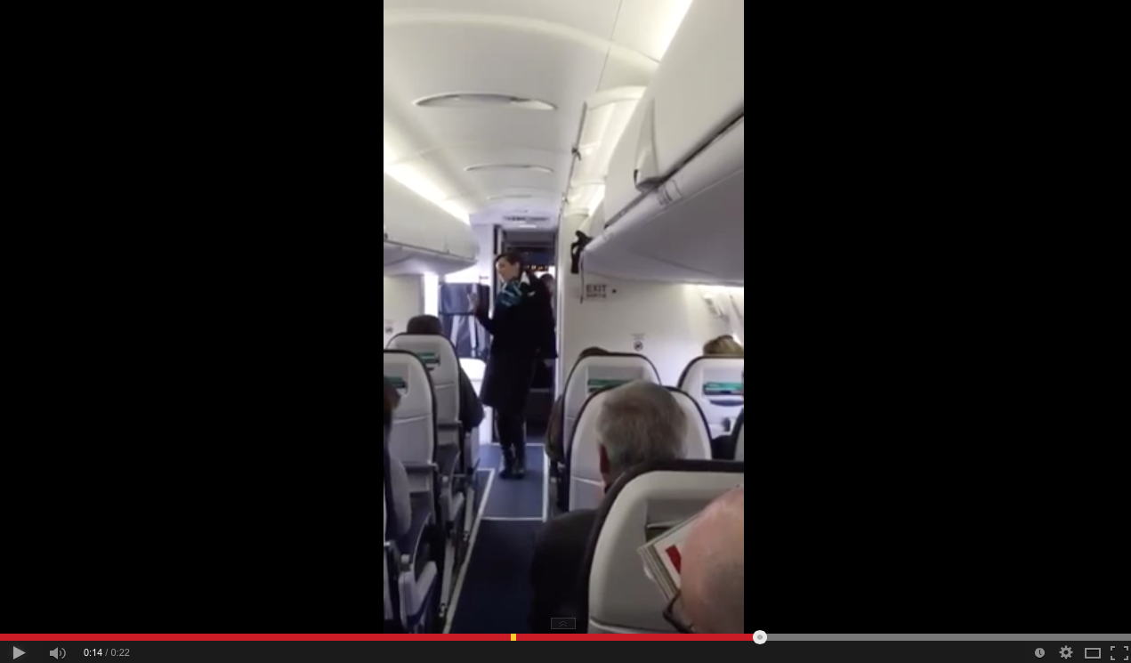 WestJet flight attendant gets Uptown Funk-y | iNFOnews.ca