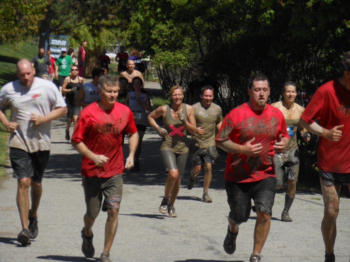 Kelowna's bravest tackle mud race for children in need | iNFOnews.ca
