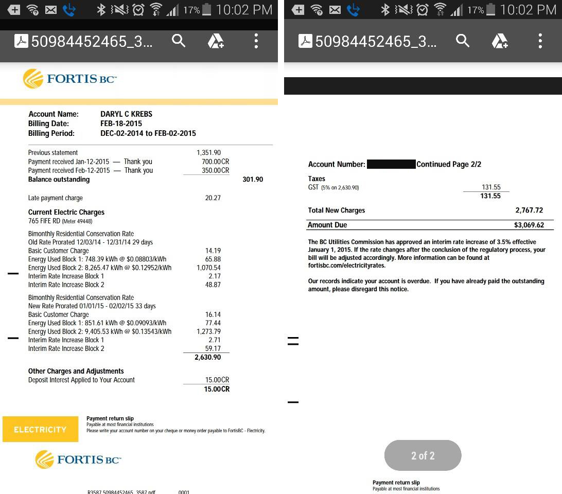 Fortis customers claim routine over-billing | iNFOnews.ca Fortis customers claim routine over-billing | iNFOnews.ca