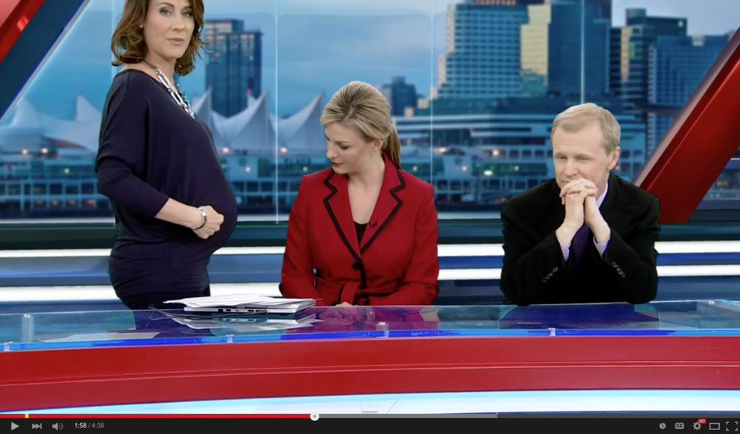 Pregnant Global TV meteorologist deals with the haters | iNFOnews.ca