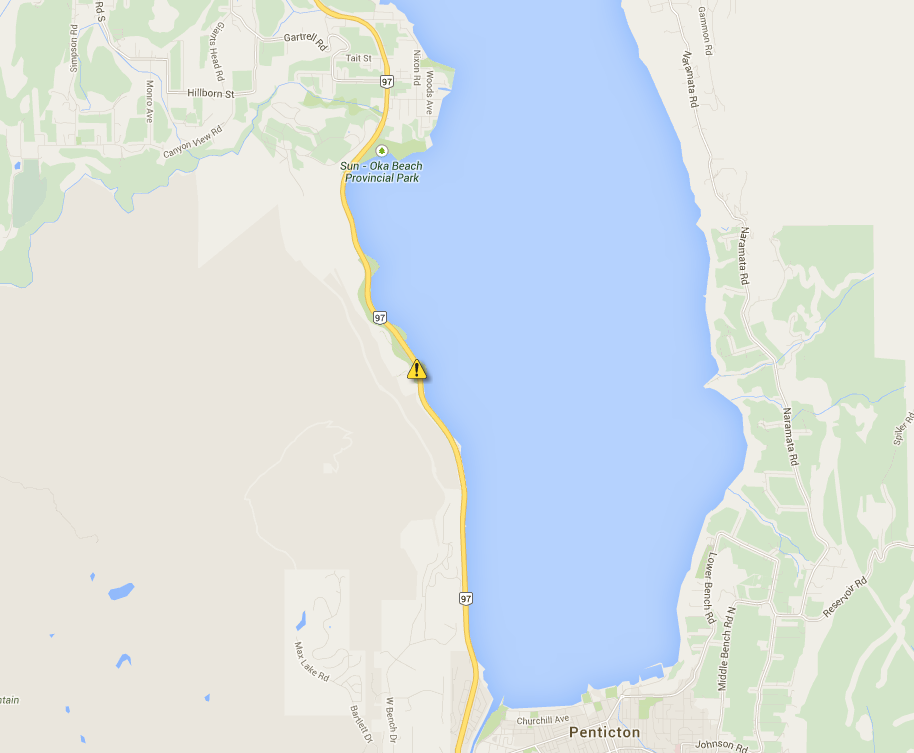Pedestrian struck, killed by semi north of Penticton | iNFOnews.ca