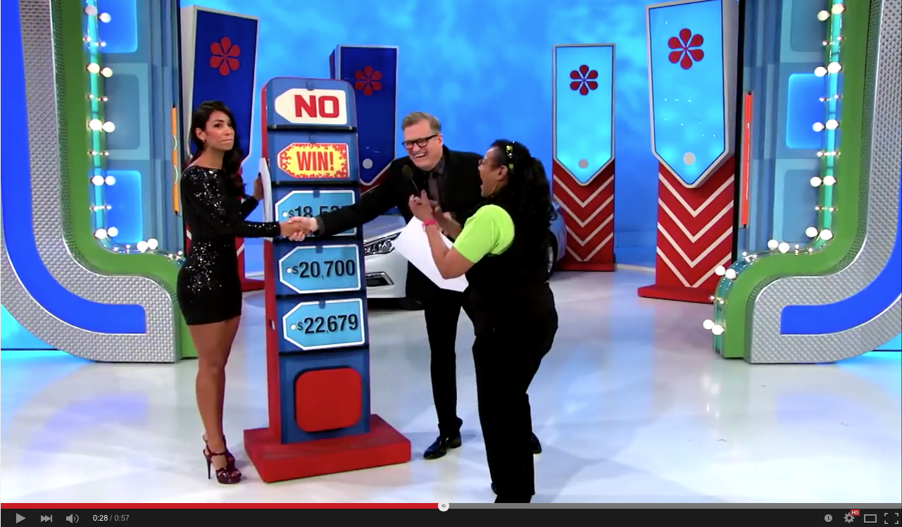 Price is Right model makes mistake; contestant wins car | iNFOnews.ca